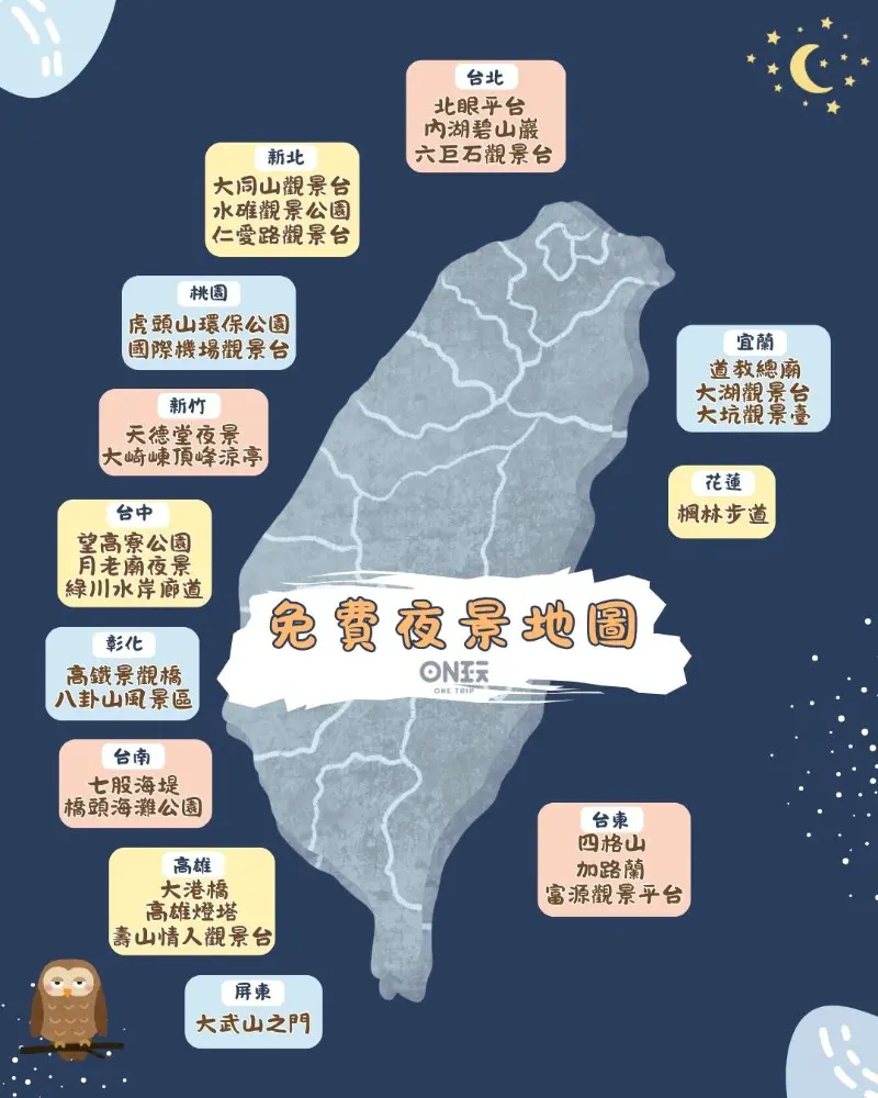 結束了一天的忙碌，夜晚的城市總能帶來不同的驚喜與魅力。你是否也曾想過，在夜幕低垂時，找個地方好好放鬆，或是尋找一個能讓自己高雄 晚上 好 去處？不論你是想在台北開車閒晃，感受城市的脈動，或是想在台南 半夜 景點 dcard上找尋隱藏版打卡點，這篇文章都將為你提供最全面的晚上景點指南。從北到南，我們將帶你探索台灣各地在夜色中閃閃發光的迷人角落，讓你的夜晚不再無聊，每個週末都能擁有說走就走的晚上景點之旅！
